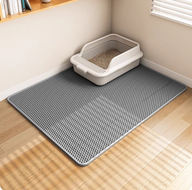 cat litter mat