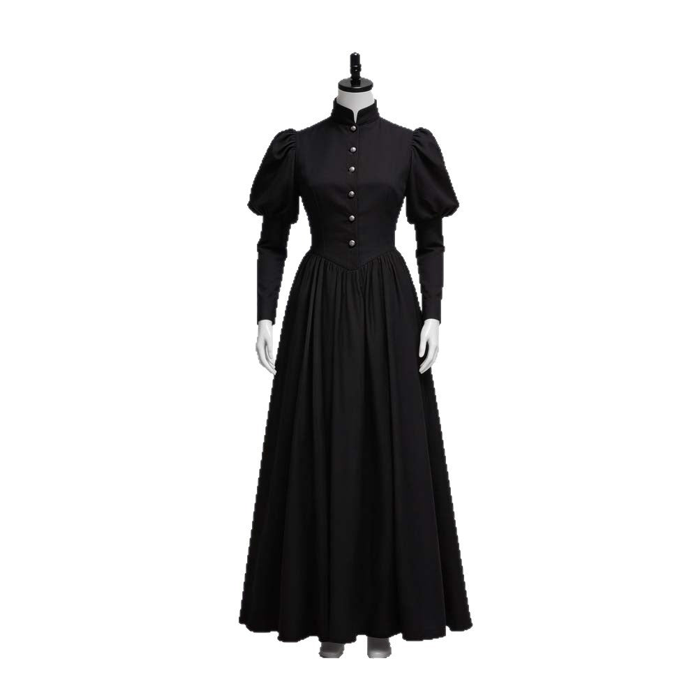 Vintage court-style long dress