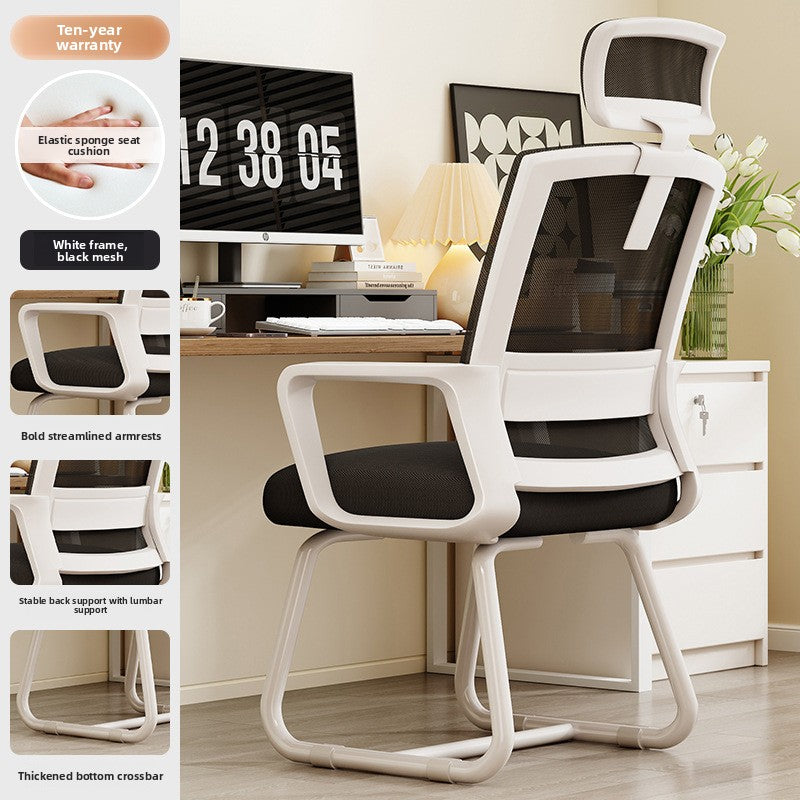 An ergonomic mesh office chair teemdrop