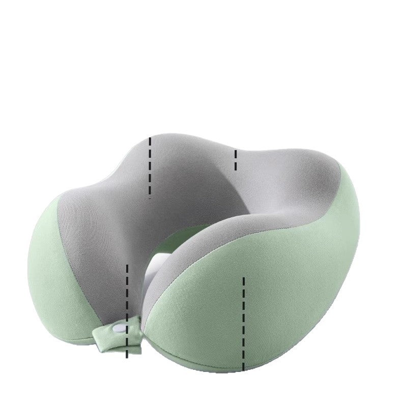 Ergonomic U-Shaped Memory Foam Travel Pillow