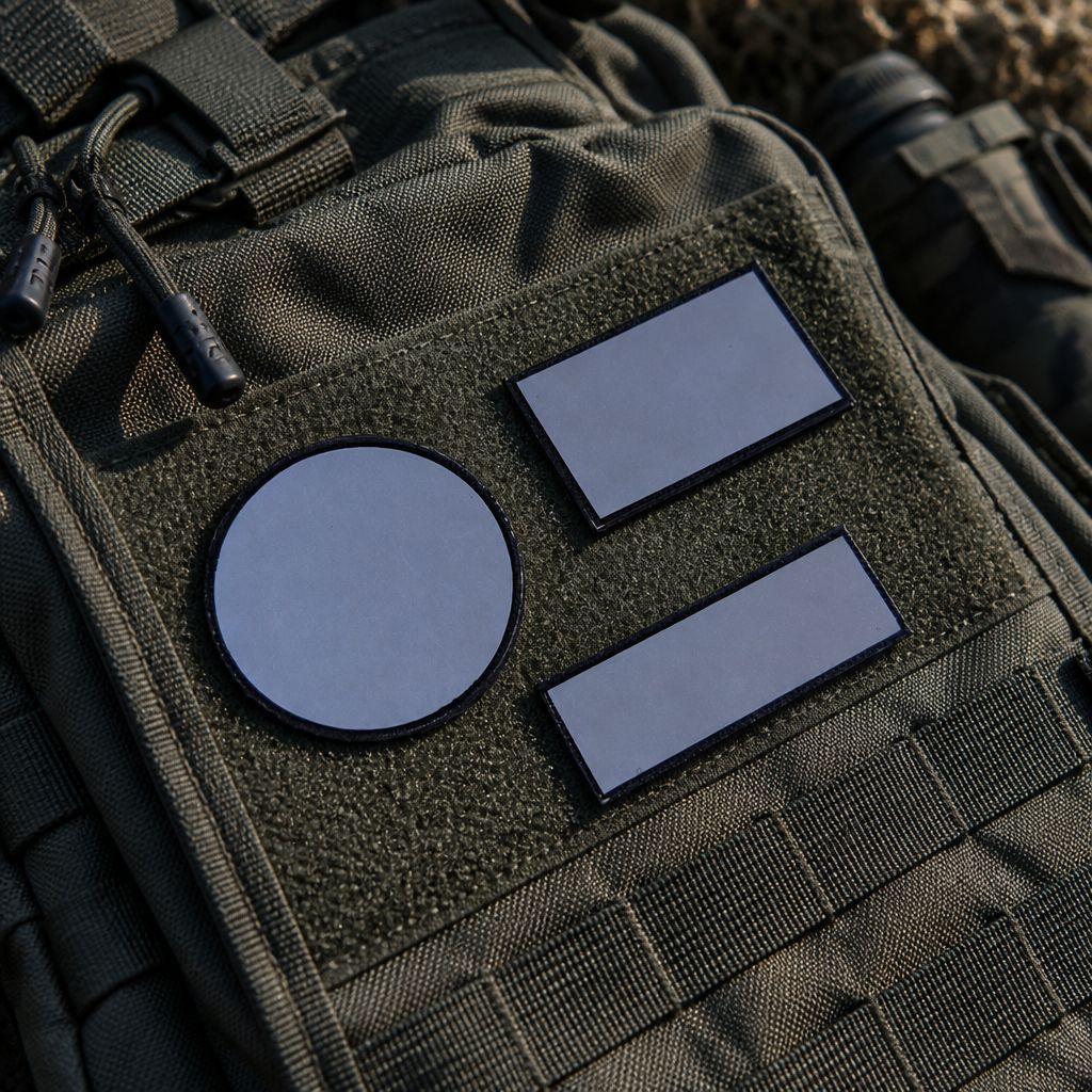 Reflective Writable Adhesive Patches