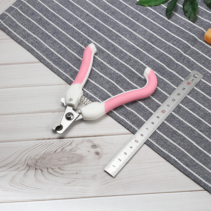Pet Nail Clipper Stainless Steel Blade with Safety Guard