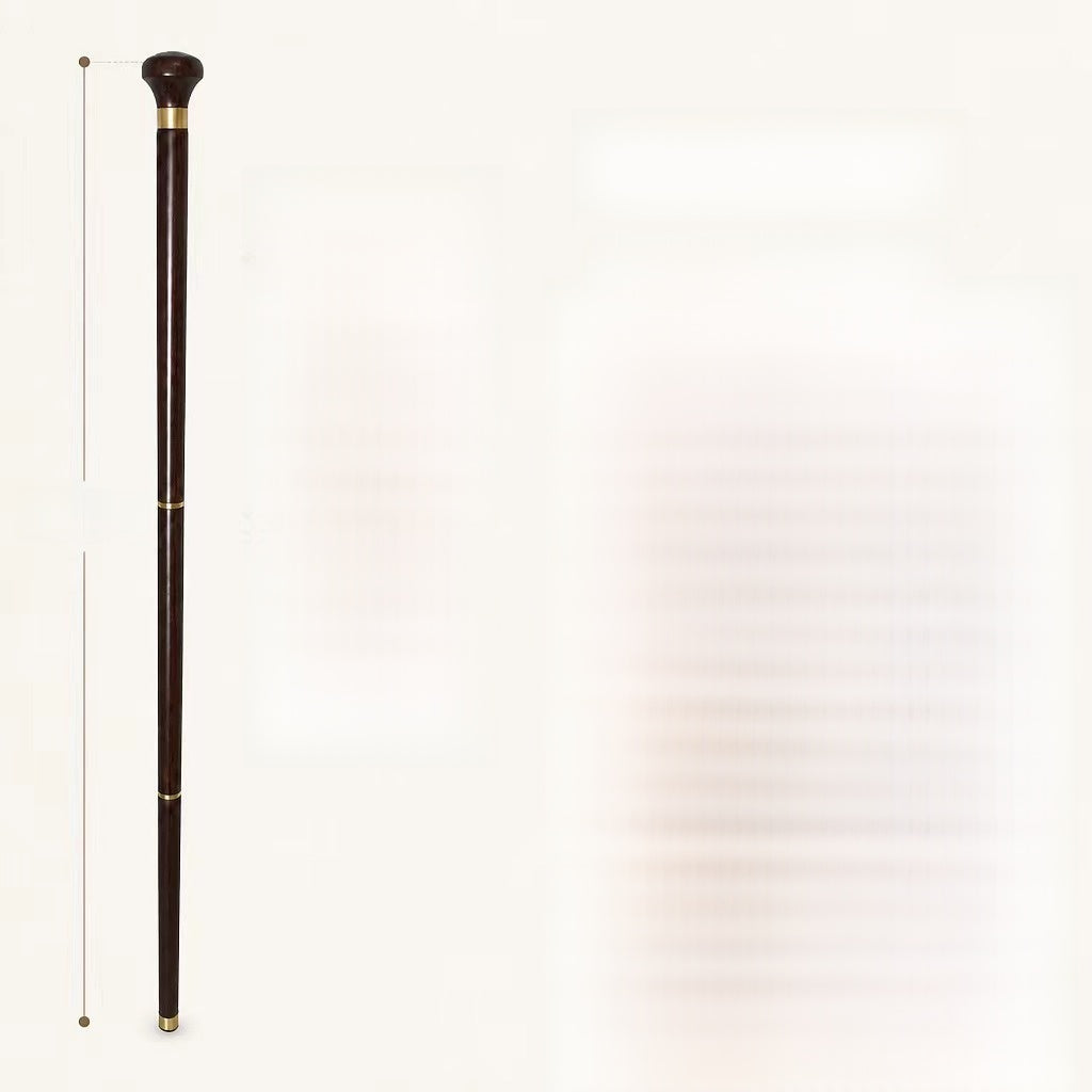 Wooden Three-Section Folding Walking Stick