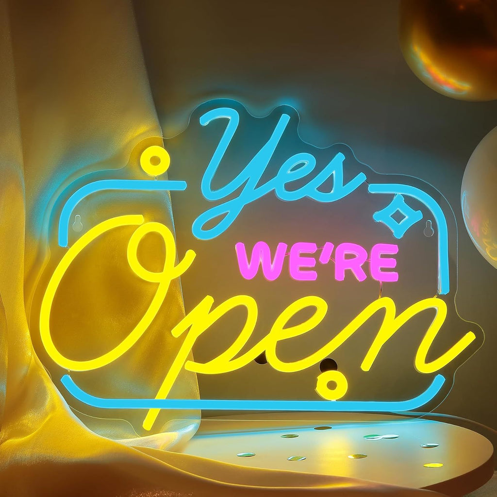 Dimmable LED Neon Sign Light teemdrop