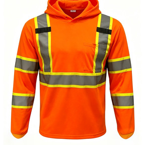 Unisex Quick-Dry Sun Protection Hooded Long Sleeve T-Shirt teemdrop