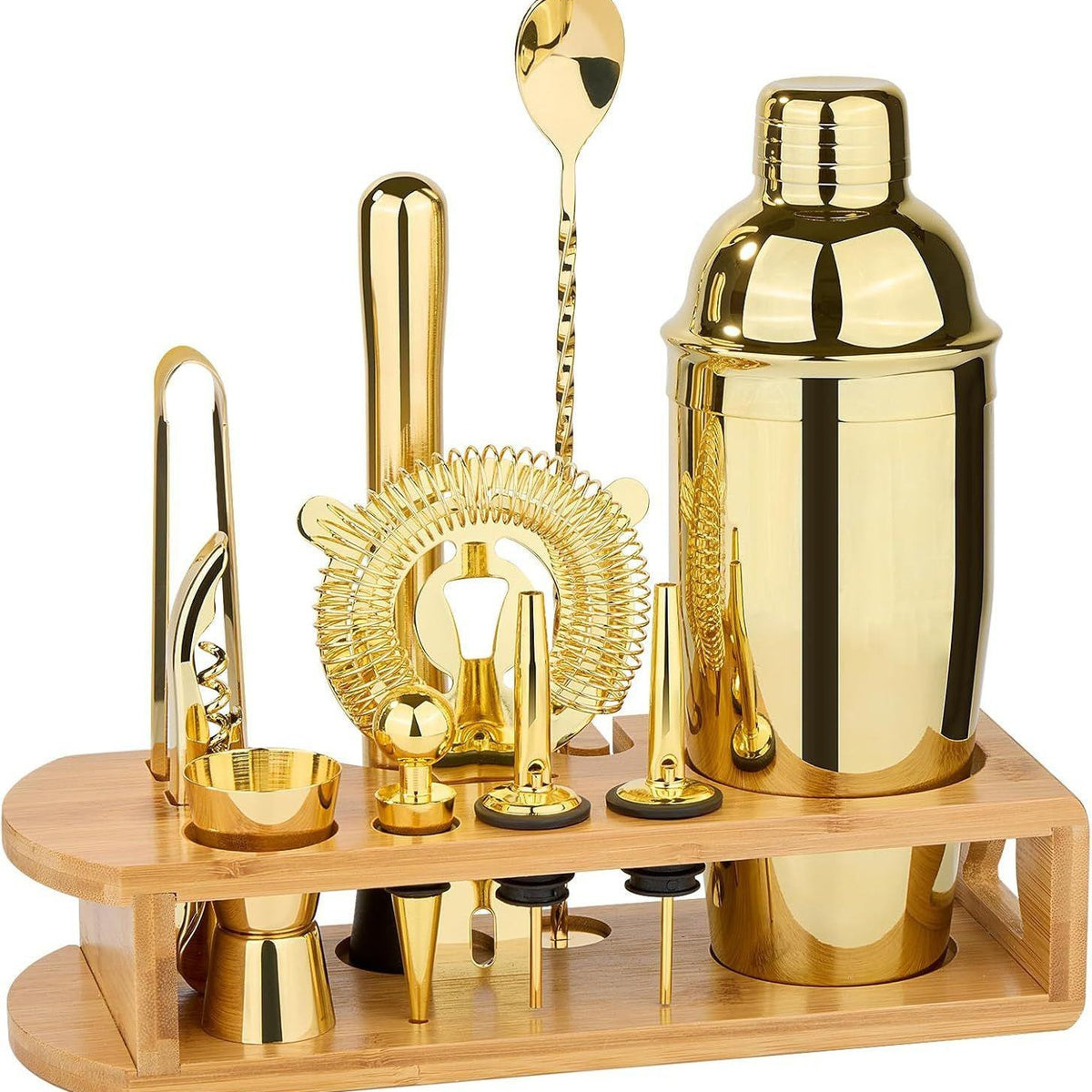 Shaker set with stand