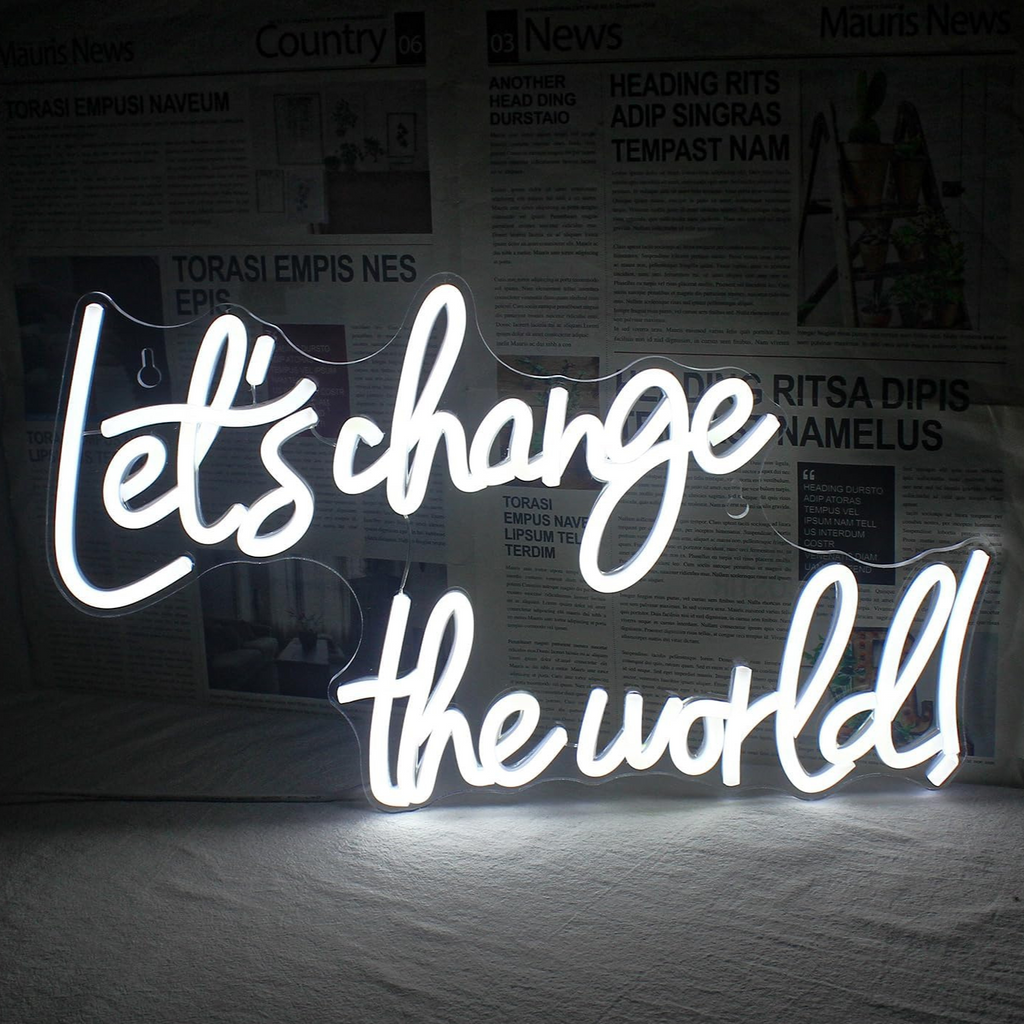 Led Neon Light teemdrop