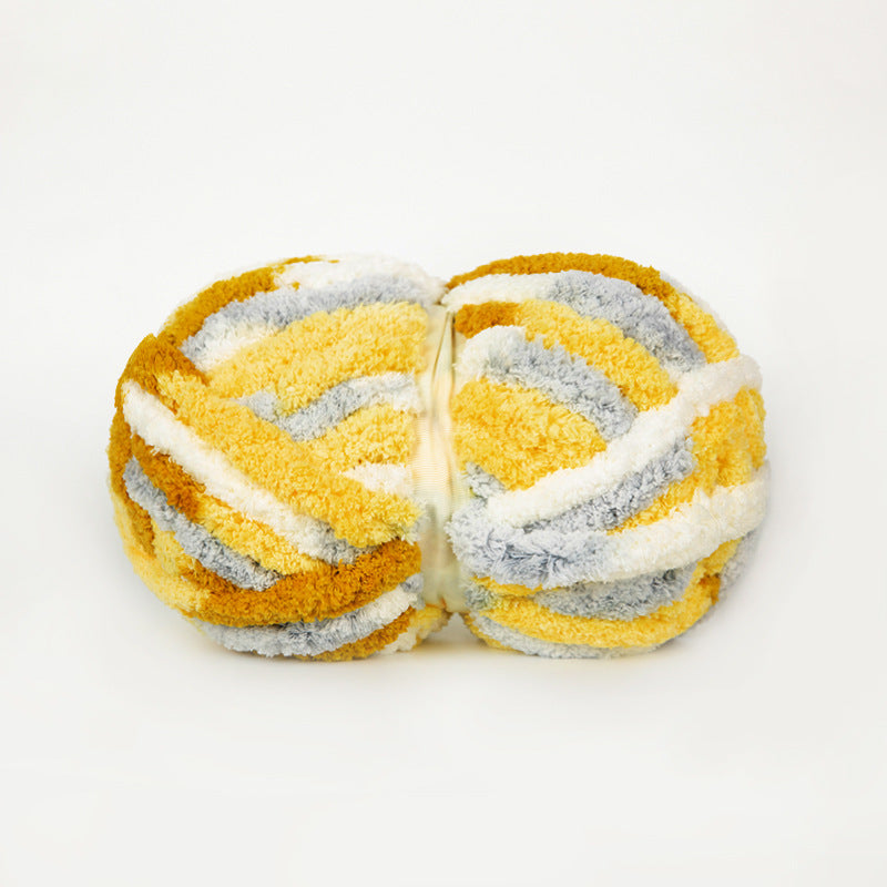 Thick Woolen Ribbon Yarn for Hand Knitting