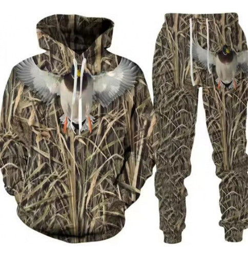 Printed Hooded Sweatshirt for Men