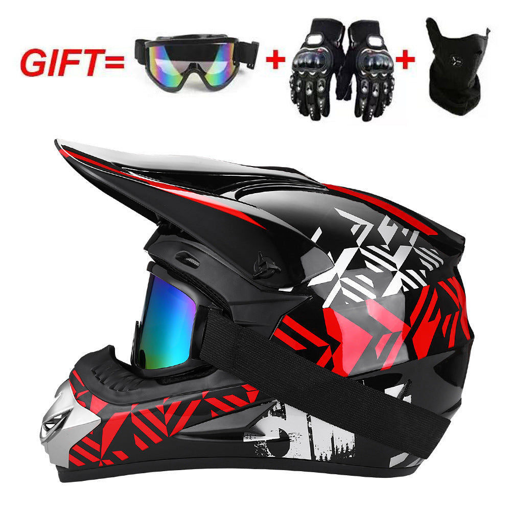Motorcycle helmet teemdrop