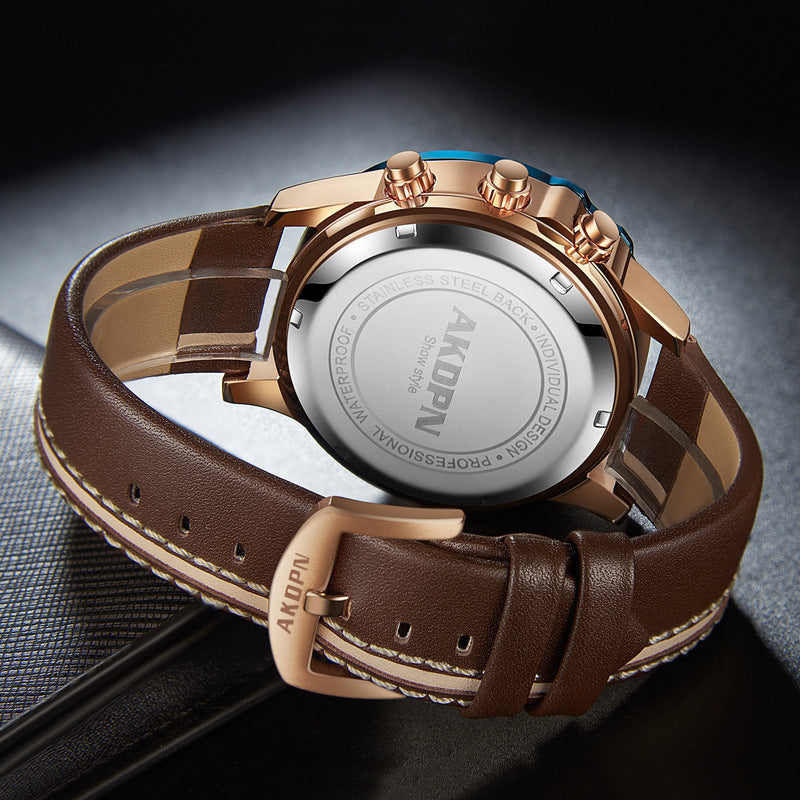 Mens Quartz Watch with Calendar