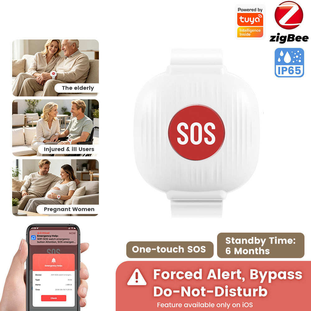 Smart Emergency SOS Alert Watch