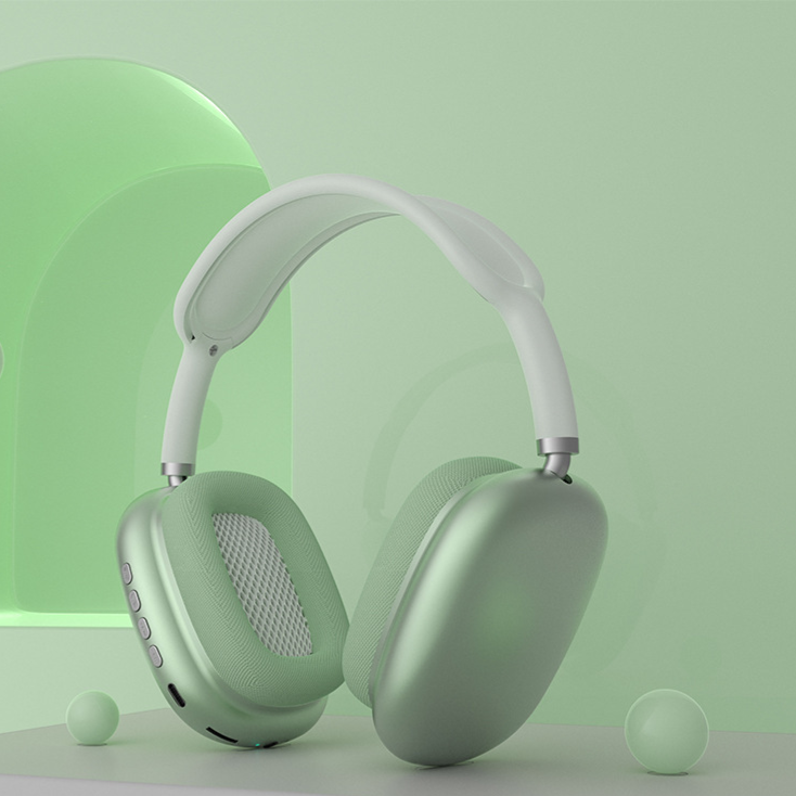 P9 Over-Ear Wireless Bluetooth Headphones with Noise Cancellation