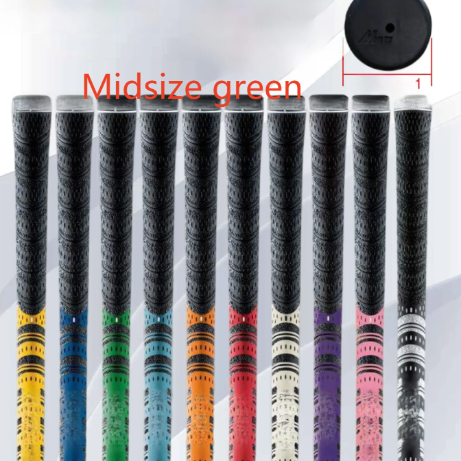 Natural and environmentally friendly rubber golf grip