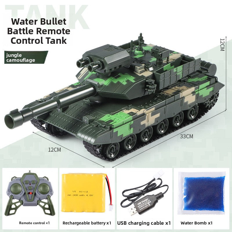 Rechargeable Remote Control Toy Tank with Launch Function