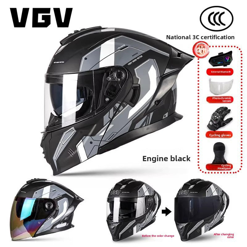 All-Season Universal Motorbike Safety Helmet teemdrop