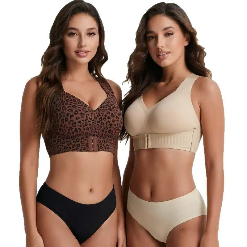 Large-size Bra-style Breathable Push-up Anti-sagging Pull-up Sports Underwear