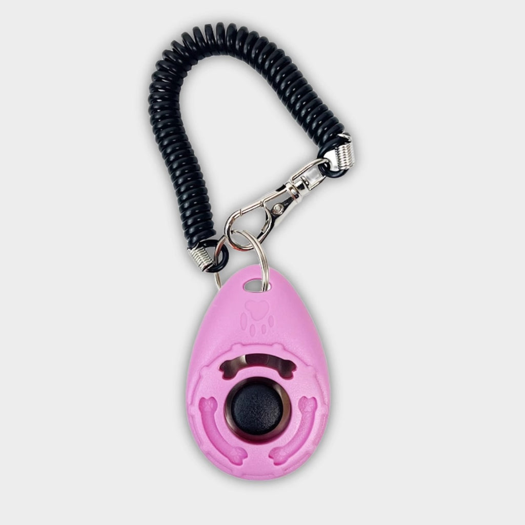 Pet Training Clicker with Wristband and Keychain teemdrop