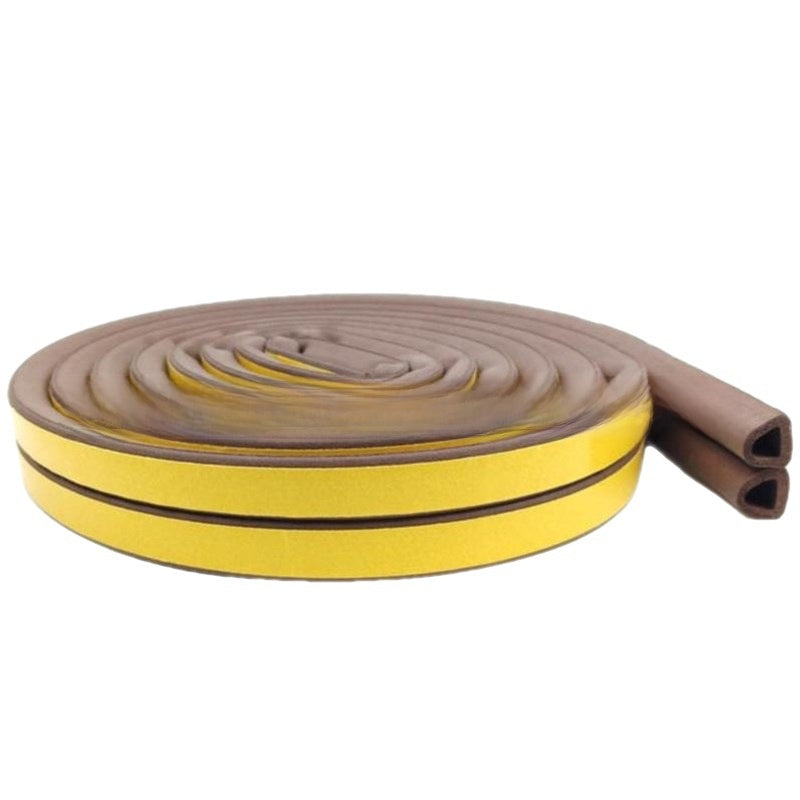 EPDM Foam Rubber Self-Adhesive Sealing Strip for Doors and Windows 6m Roll teemdrop