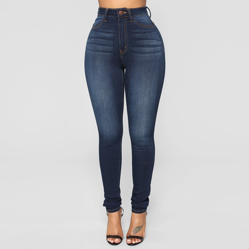 Hip-lift jeans