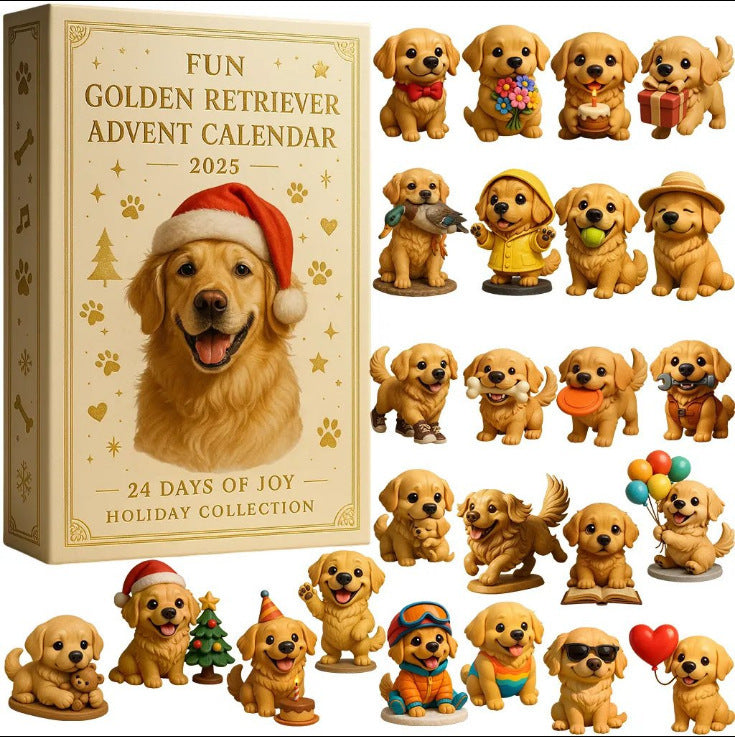 Acrylic Advent Calendar Blind Box Christmas Tree Ornament Pendant teemdrop