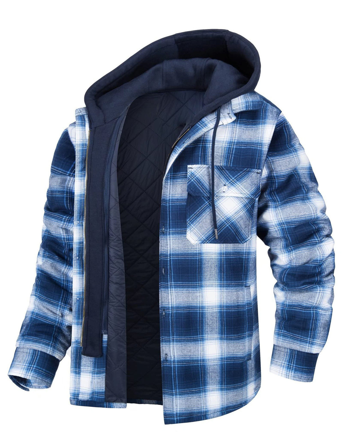 Men's Thickened Hooded Jacket teemdrop