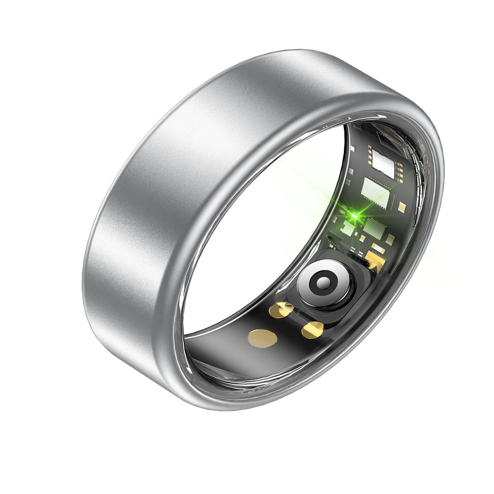 Smart Ring Health Tracker with Bluetooth Camera Control teemdrop