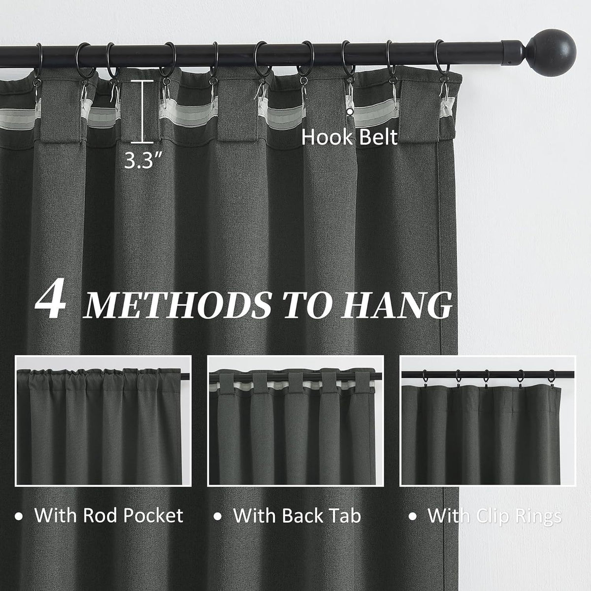 High-precision finished curtains