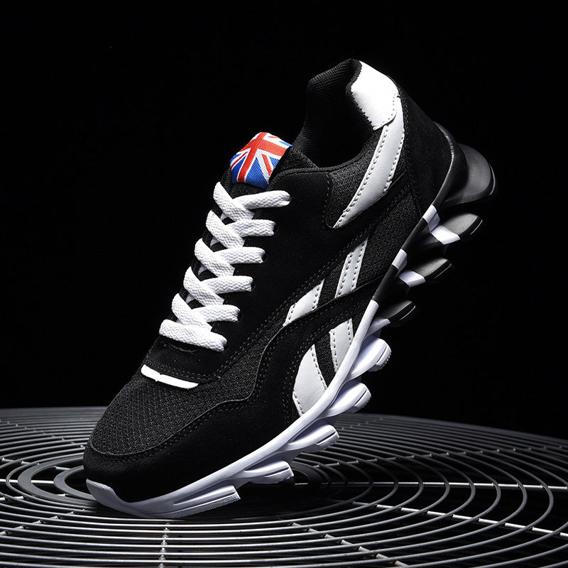 Men's Breathable Blade Sole Sneakers