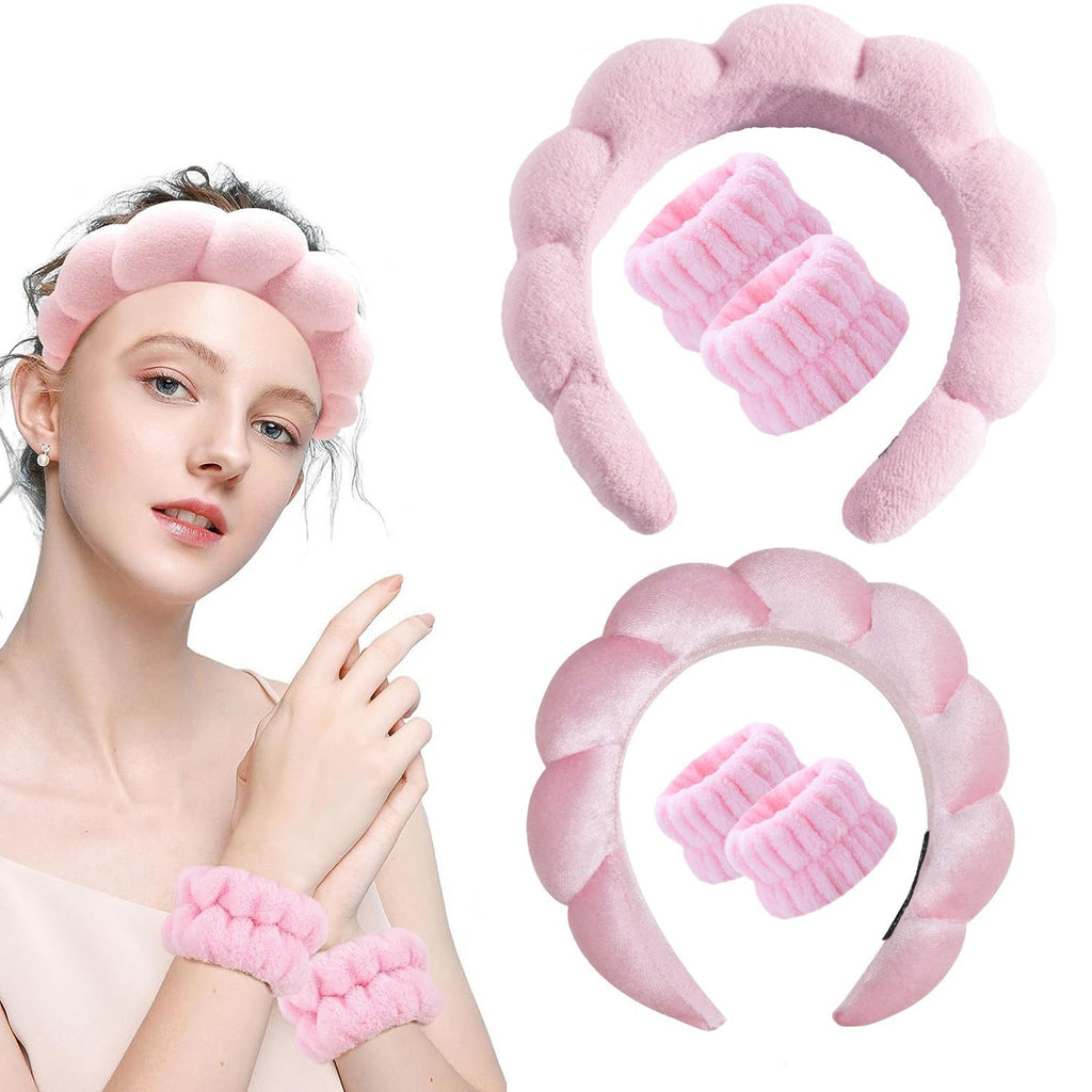 Lady's velvet sponge hairband teemdrop