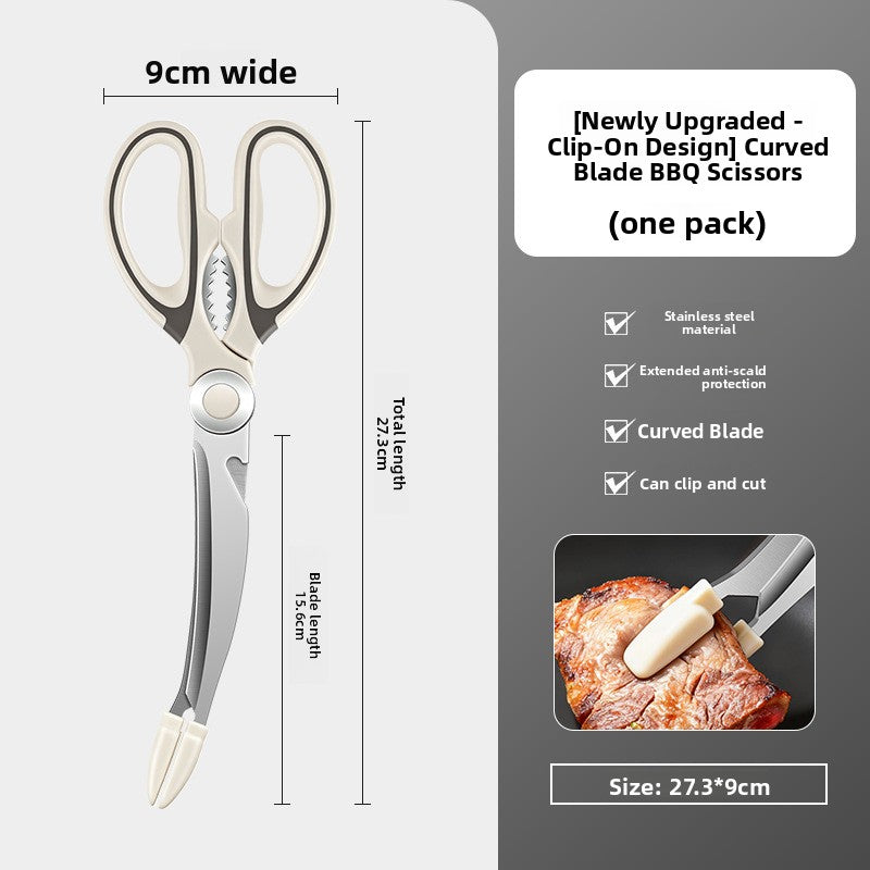 Korean-style barbecue scissors teemdrop