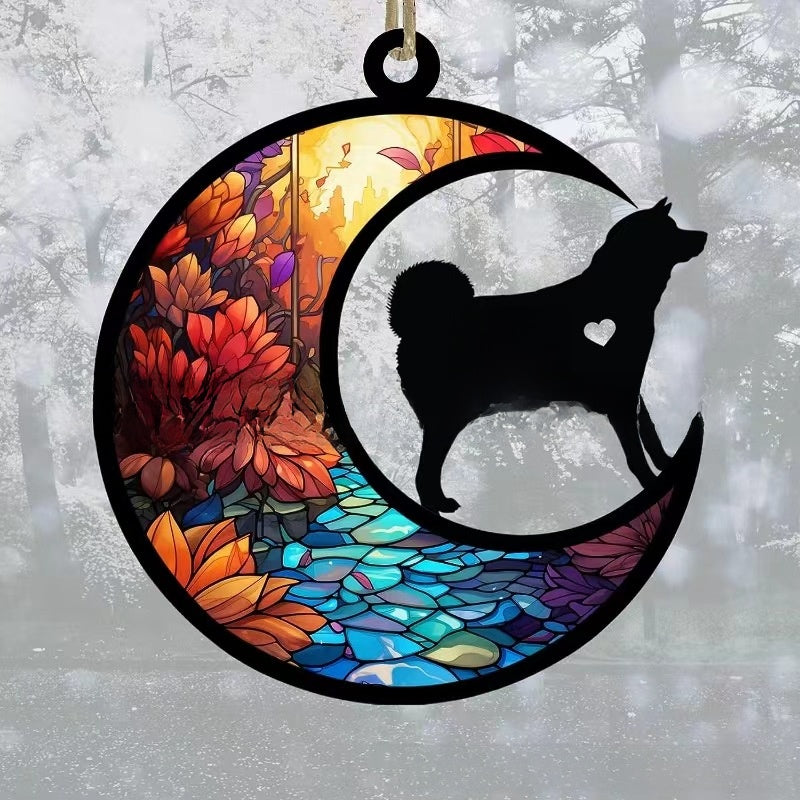 Dog Cat Window Hanging Ornament Personalized Gift