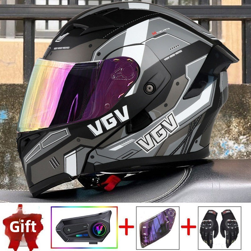 All-Season Universal Motorbike Safety Helmet teemdrop