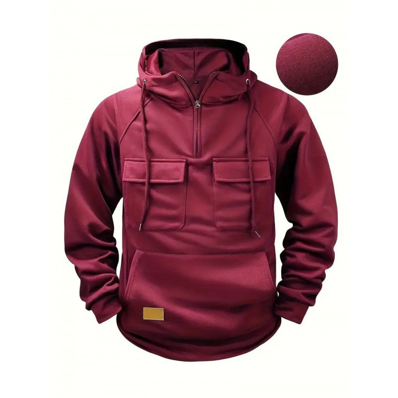 Men's cotton hoodie teemdrop