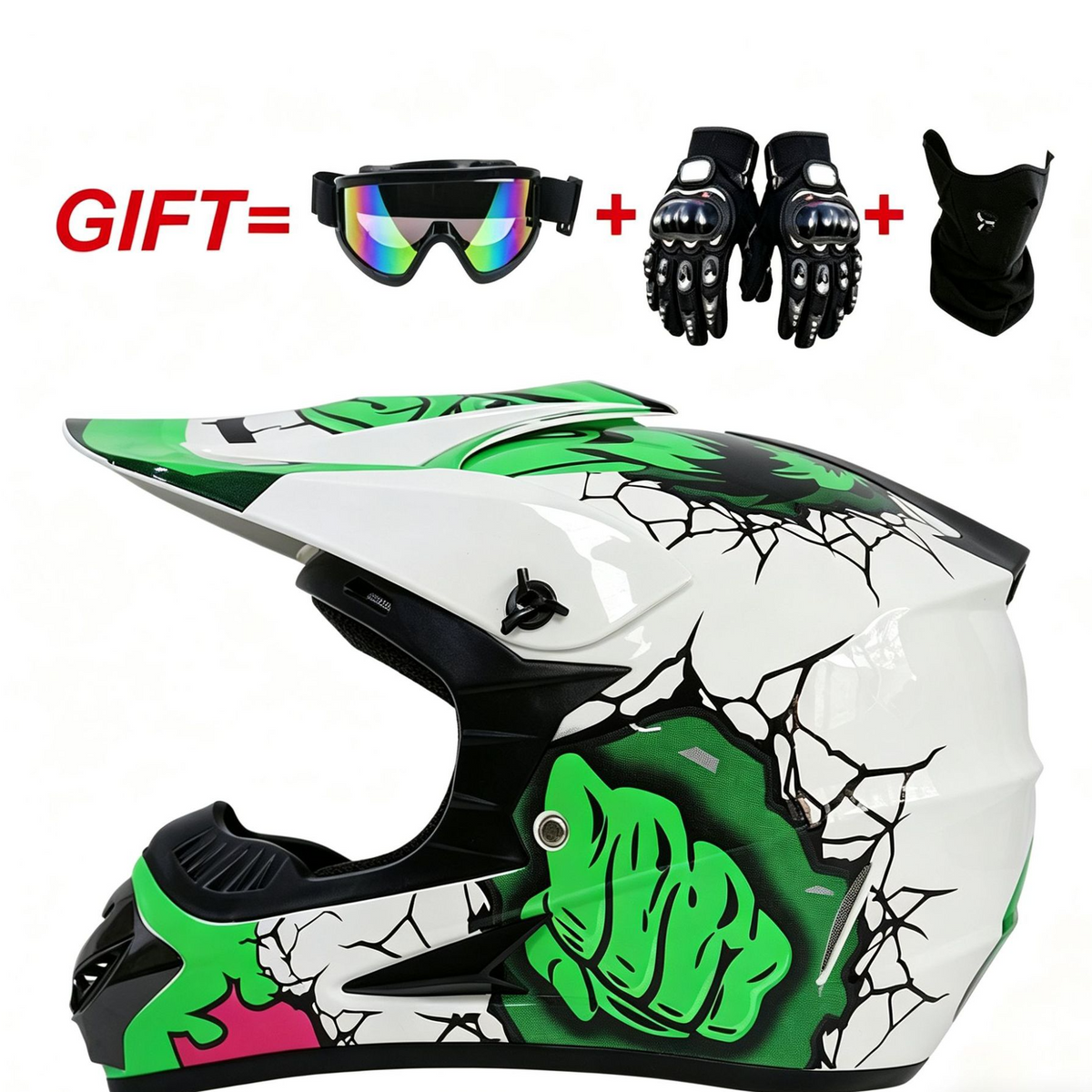 Lightweight ABS Motorcycle Off-Road Helmet Breathable Motocross Helmet teemdrop