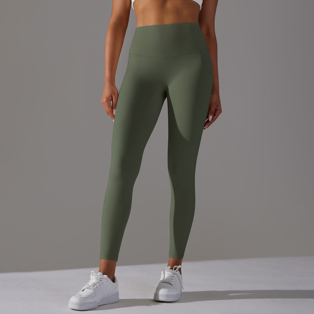Women's high-waisted buttock-raising seamless yoga pants