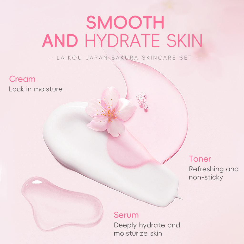 Leiko Cherry Blossom Skin Care Set
