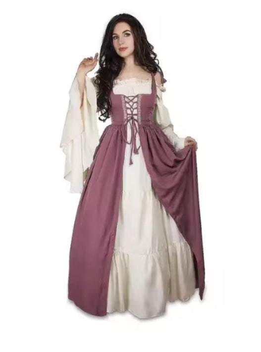 Medieval Court Two-Piece Performance Dress