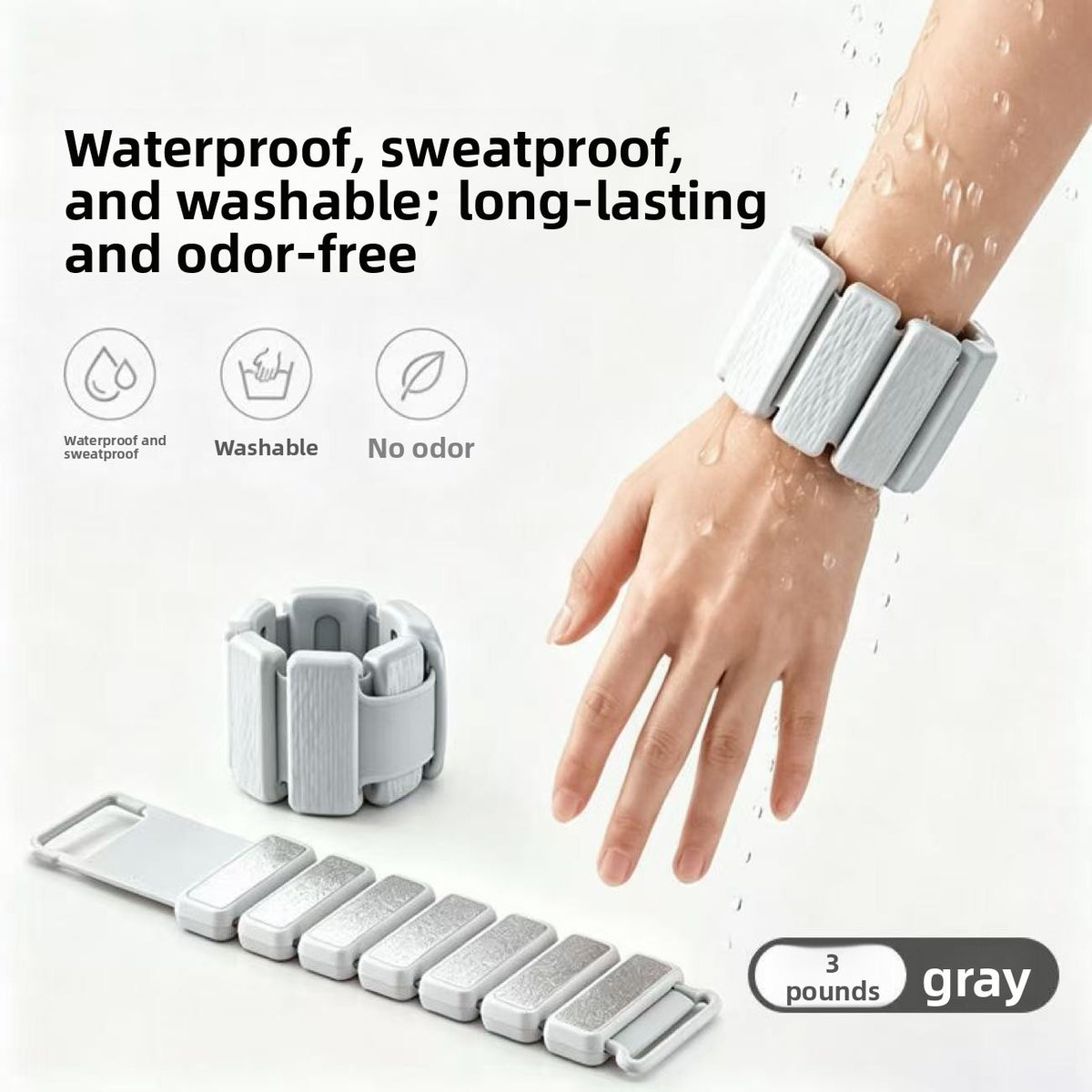adjustable weight wrist strap