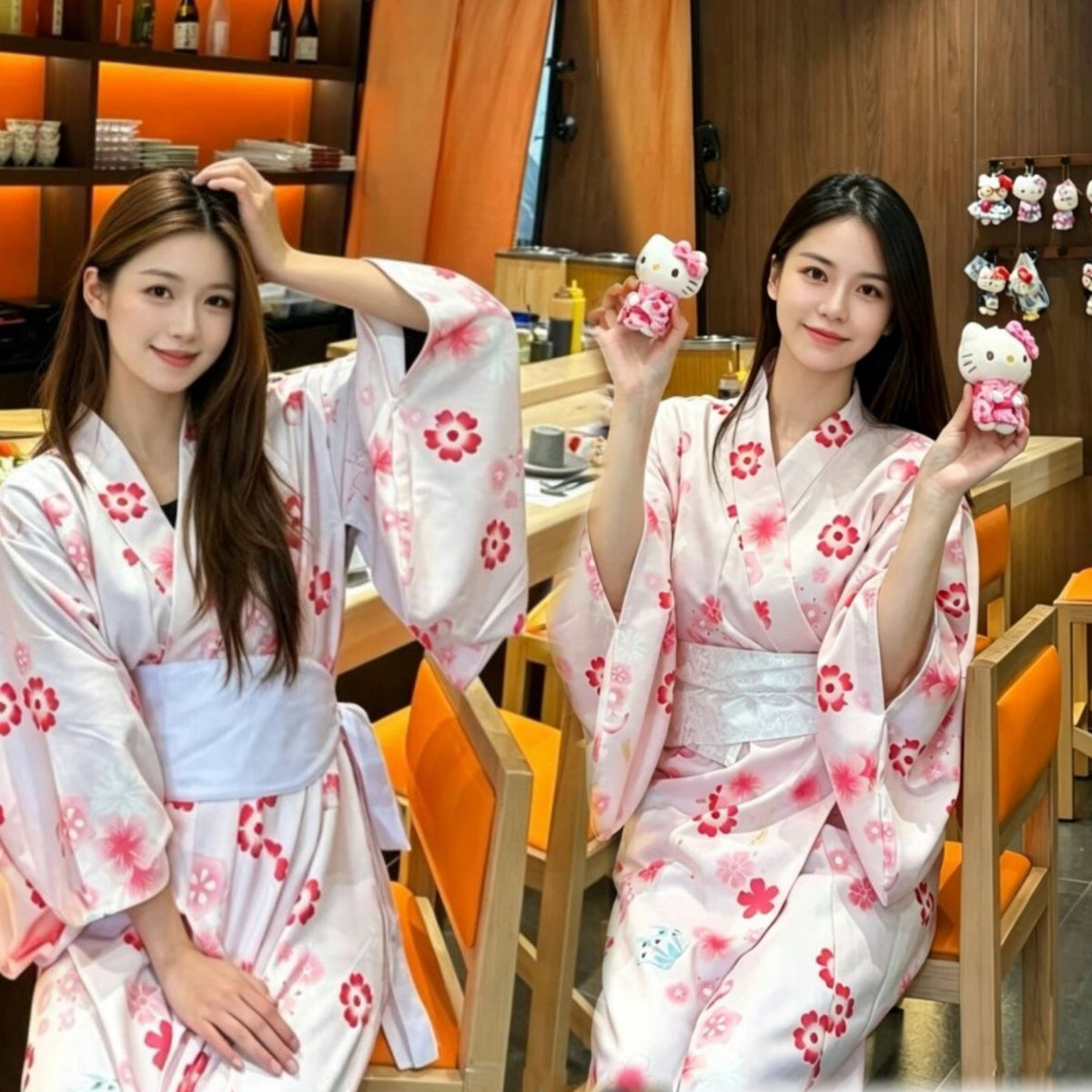 Kimono girl yukata
