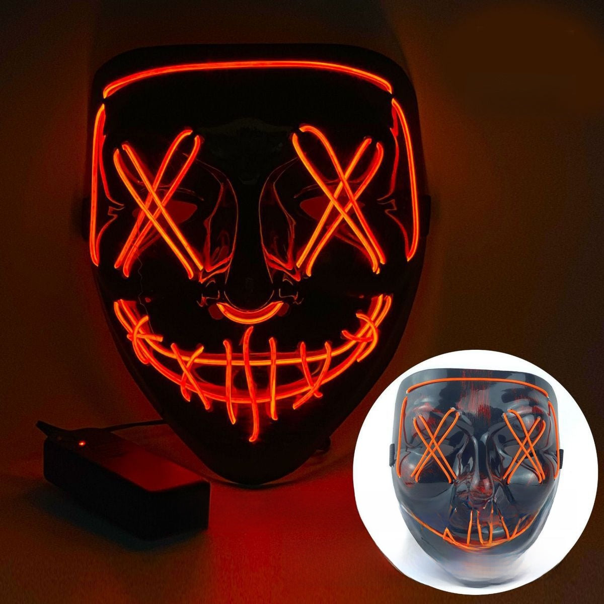 Halloween Luminous Mask LED mask