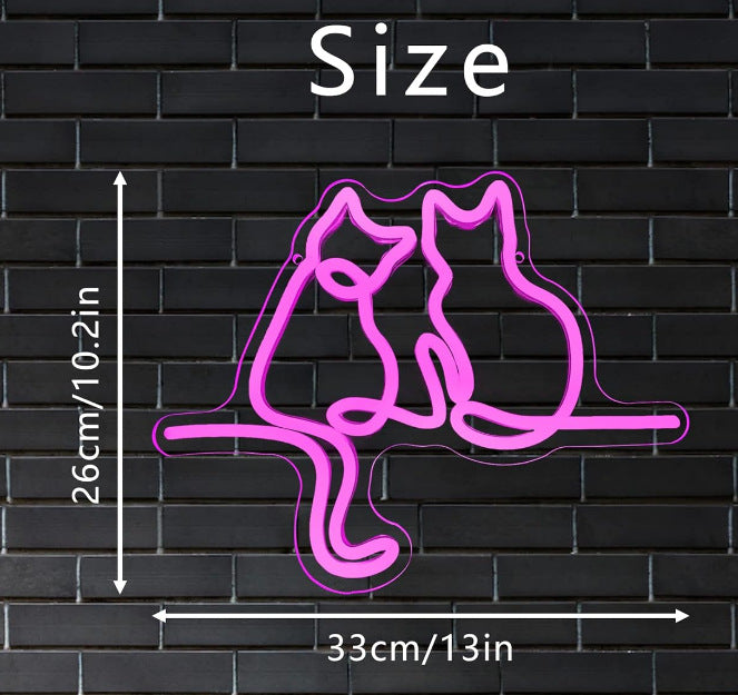 Custom LED Neon Sign Acrylic Decorative Light for Room Wedding Party teemdrop