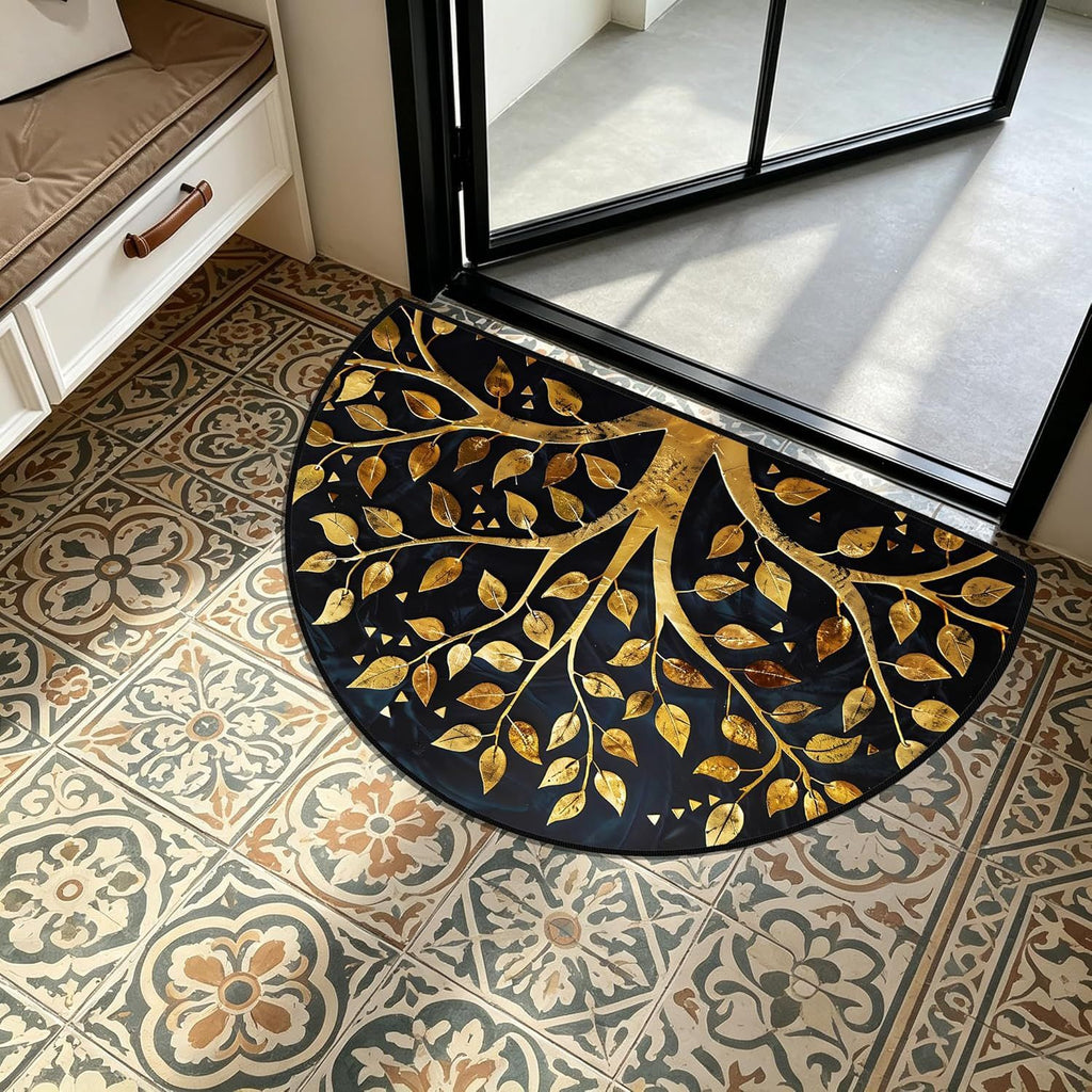 3D Vision Semi-Circular Floor Mat