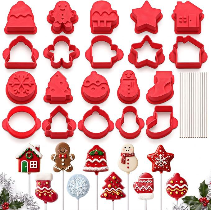 Christmas Cookie Baking Mold Set