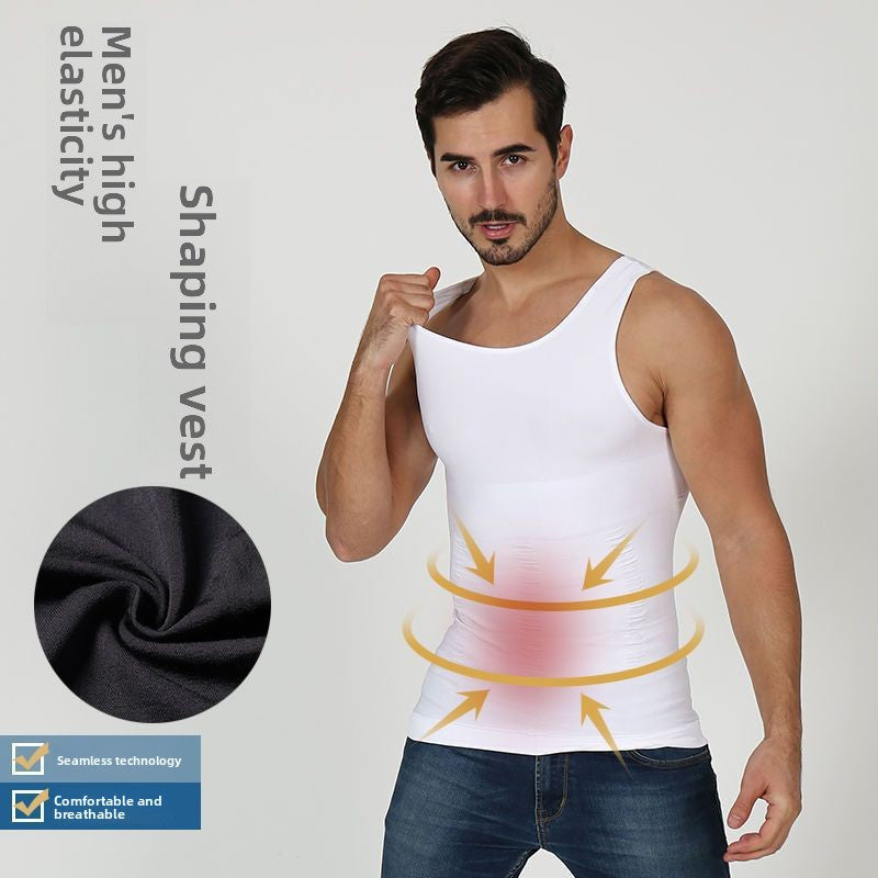 Men's abdominal toning vest