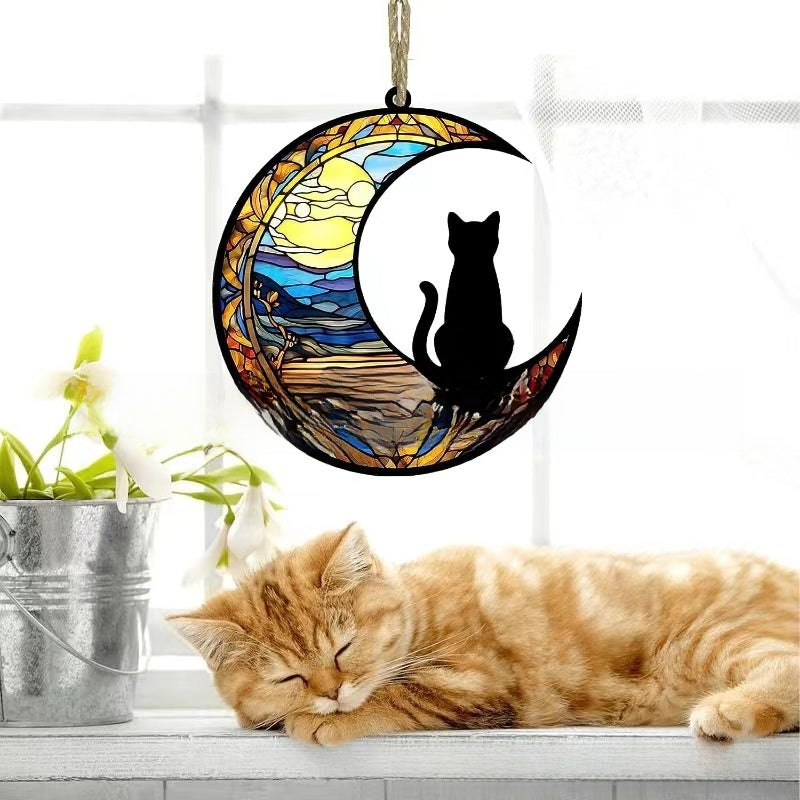 Dog Cat Window Hanging Ornament Personalized Gift