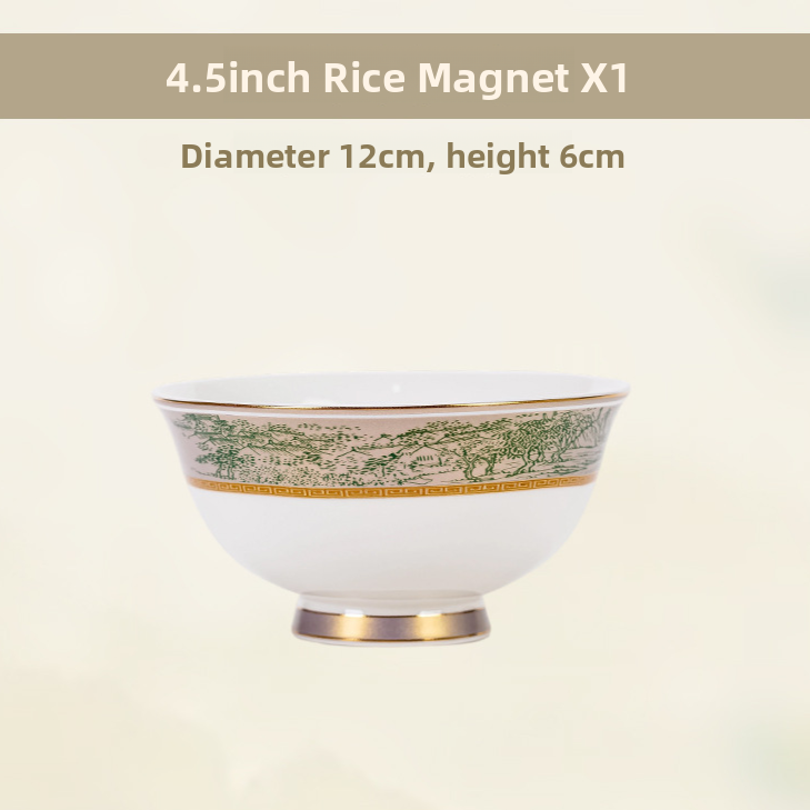 Floral-patterned tableware set