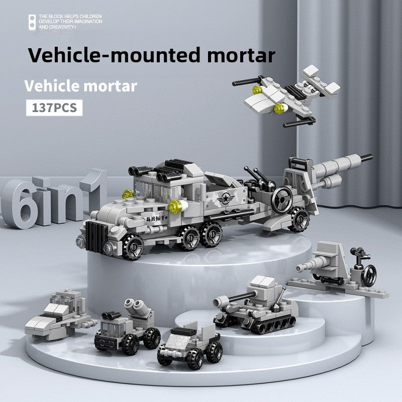 Educational Military Space Building Blocks