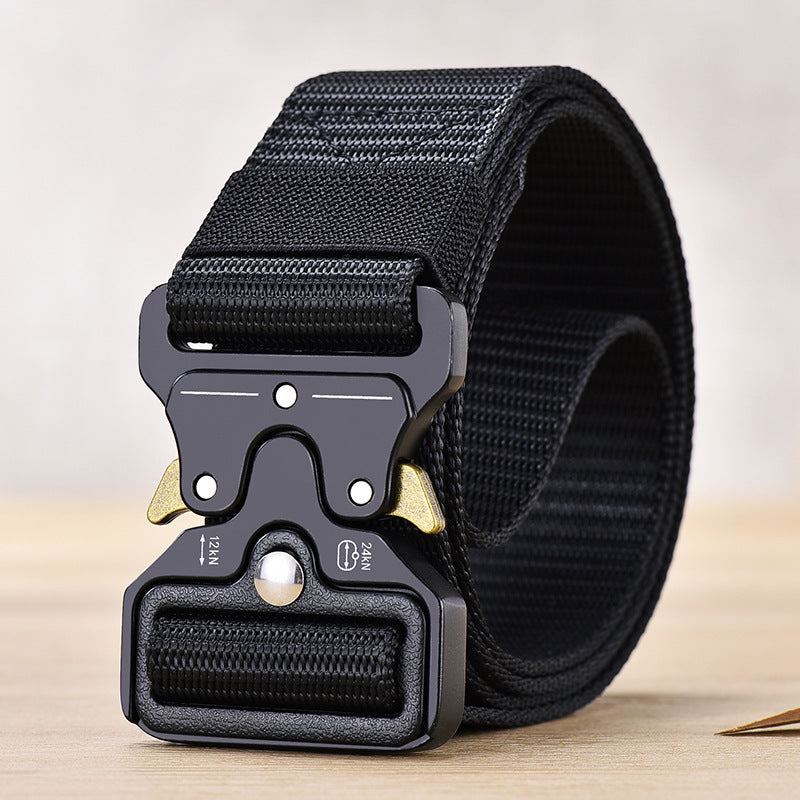 Tactical Nylon Belt with Cobra Buckle