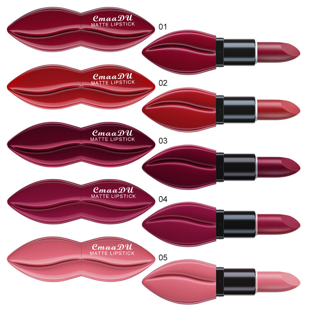 Matte Lipstick Matte Velvet is not easy to remove makeup